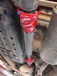 Hilux front and rear tailshaft protector.